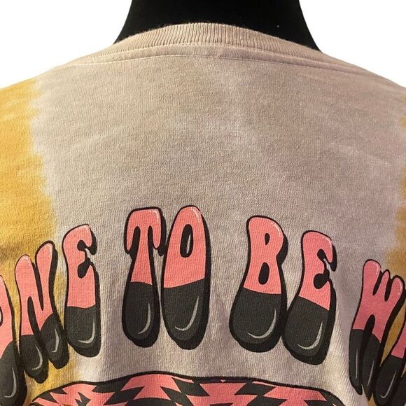 Simply Southern Tie Dye Bone To Be Wild Skelly Mom in Van Long Sleeve Tee Size M - Picture 8 of 12